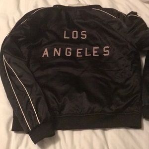 Black Bomber Jacket